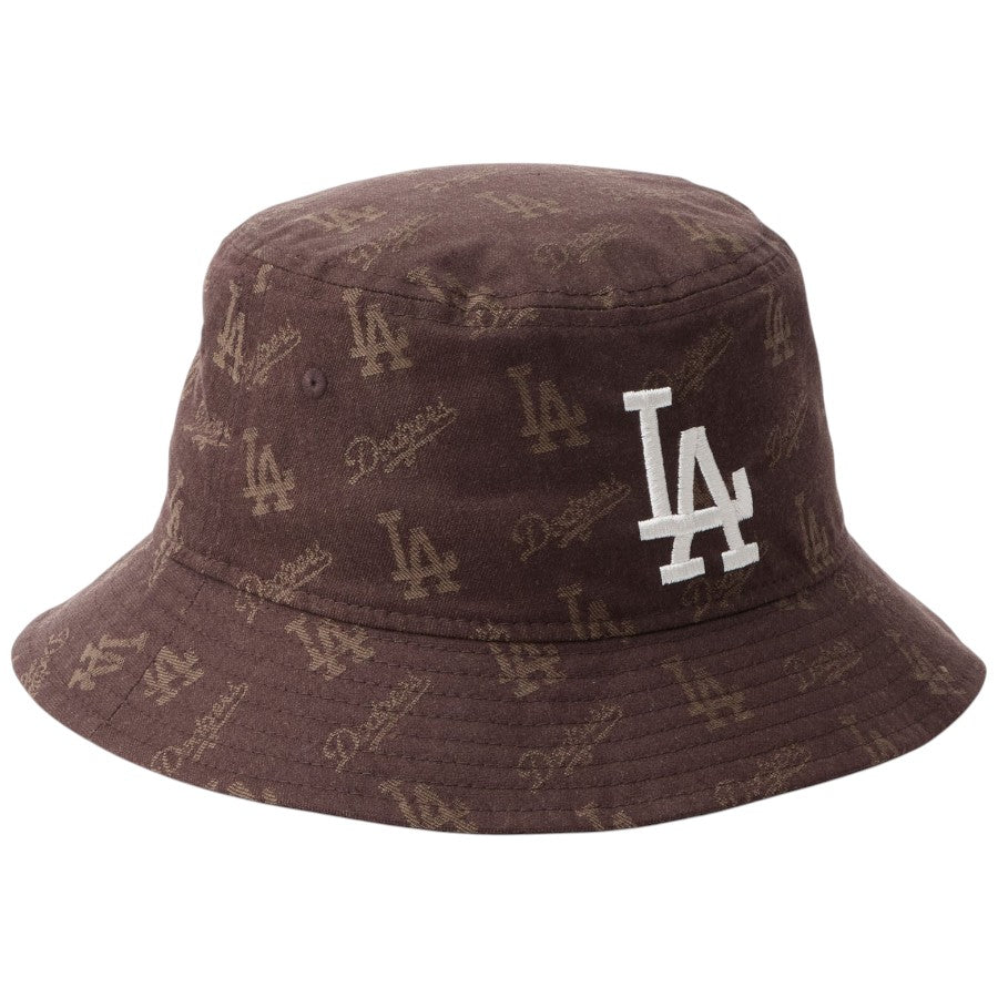 NEW ERA ドジャース バケットハット 右斜め