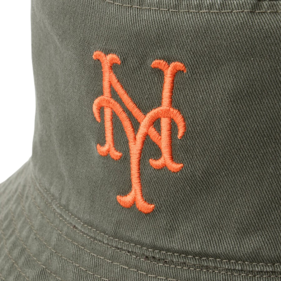 NEW ERA メッツ ロゴ刺繍 ニューオリーブ