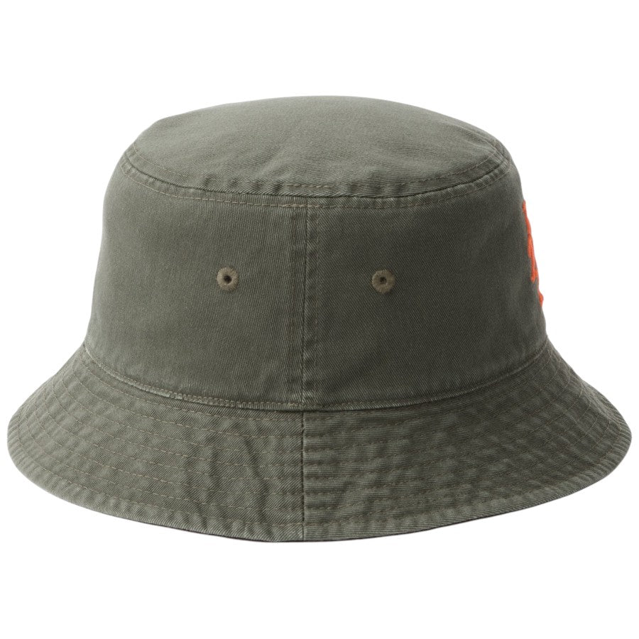 NEW ERA バケットハット ニューオリーブ 側面