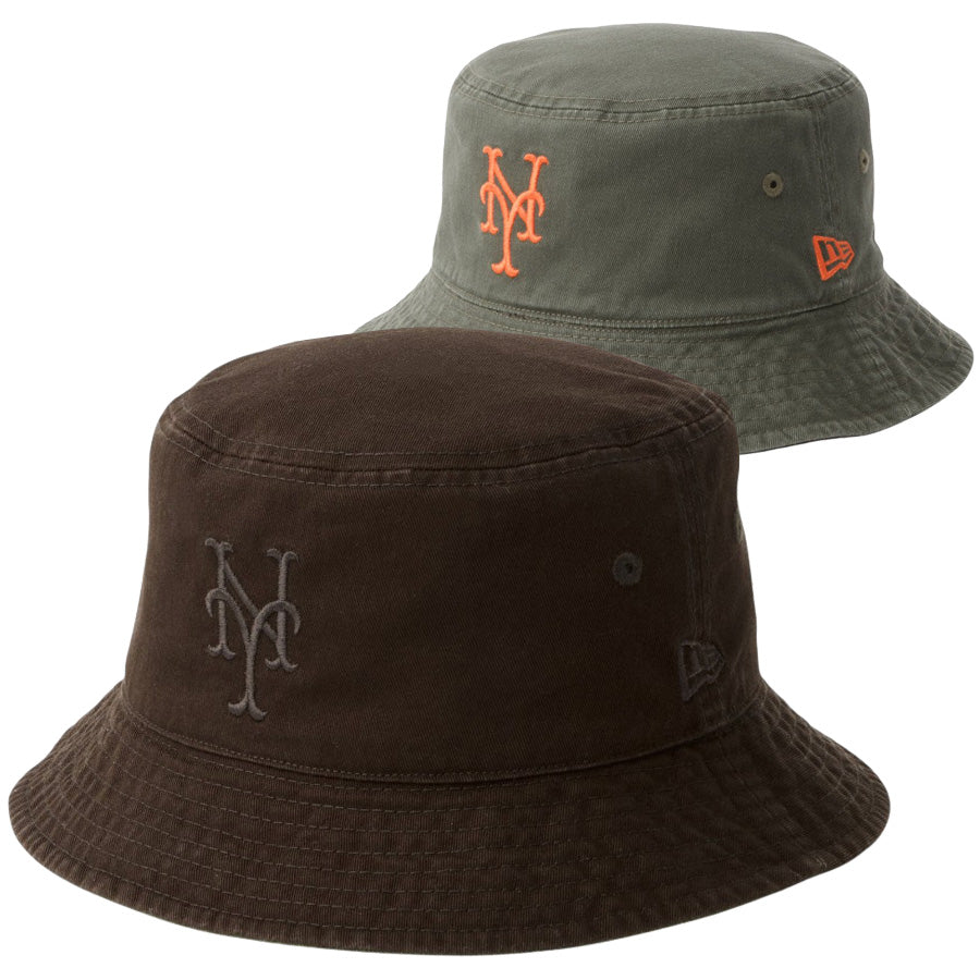 NEW ERA リバーシブル バケットハット 2面比較