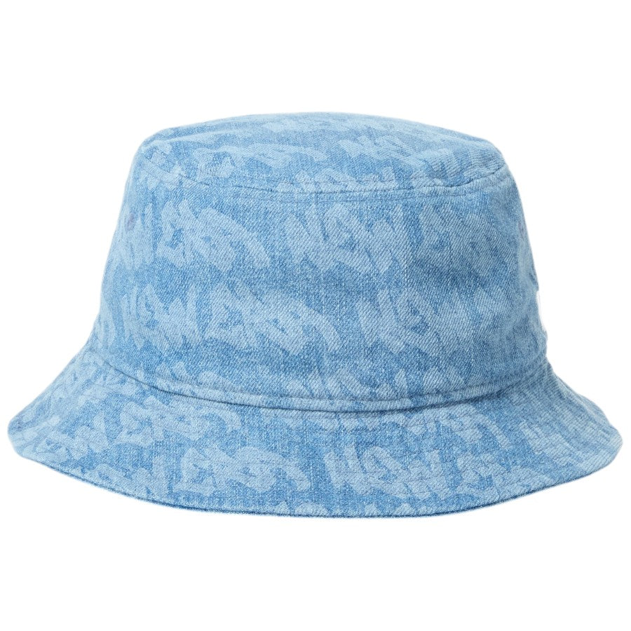 NEW ERA バケット01 ウォッシュドデニム 正面デザイン