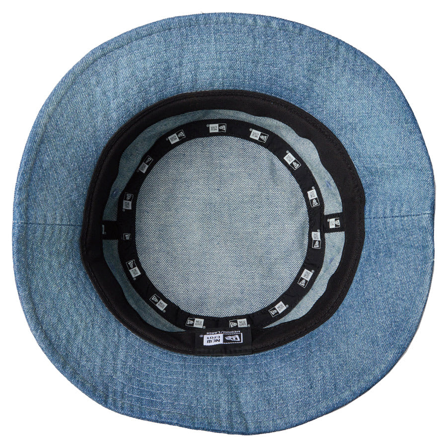 NEW ERA（ニューエラ） バケット01 内側 ウォッシュドデニム