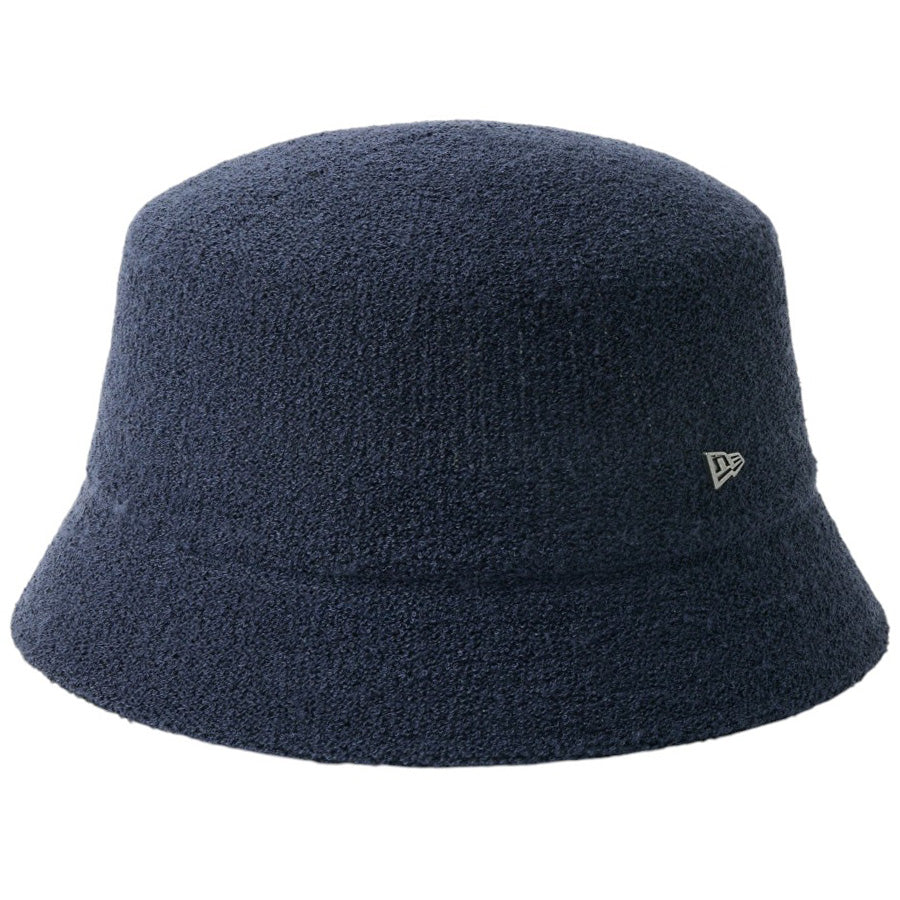 NEW ERA バケット02 トロピカルハット ネイビー 左斜め