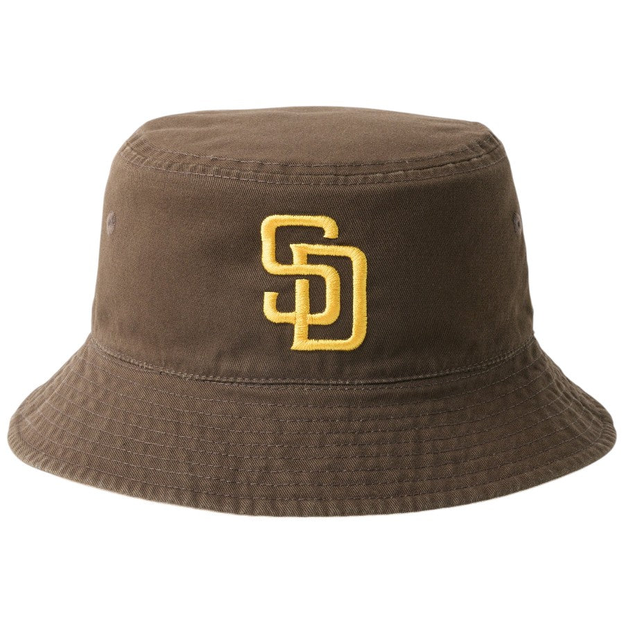 NEW ERA バケットハット ウォルナット 正面
