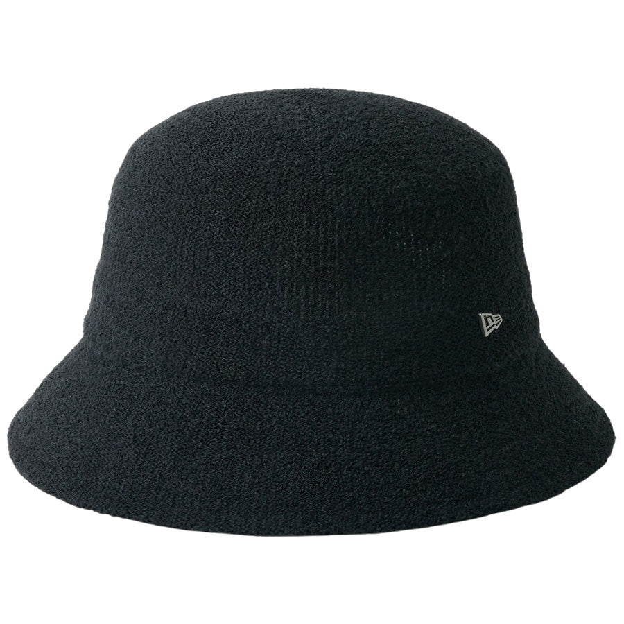 NEW ERA バケットハット ブラック 左斜め