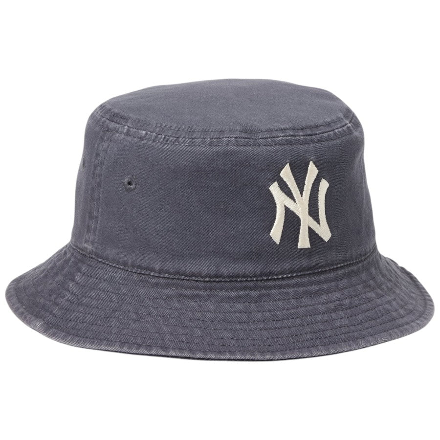 NEW ERA バケットハット ダークグラファイト 右斜め