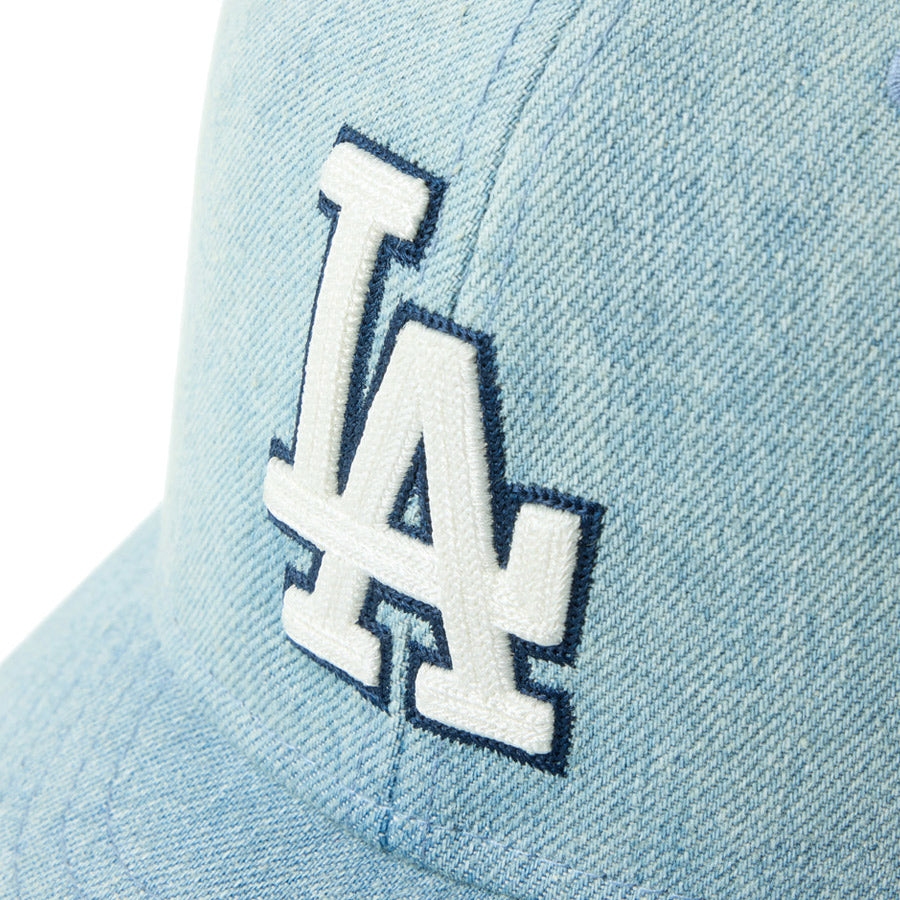 NEW ERA（ニューエラ）PC 59FIFTY ドジャース ロゴ刺繍アップ