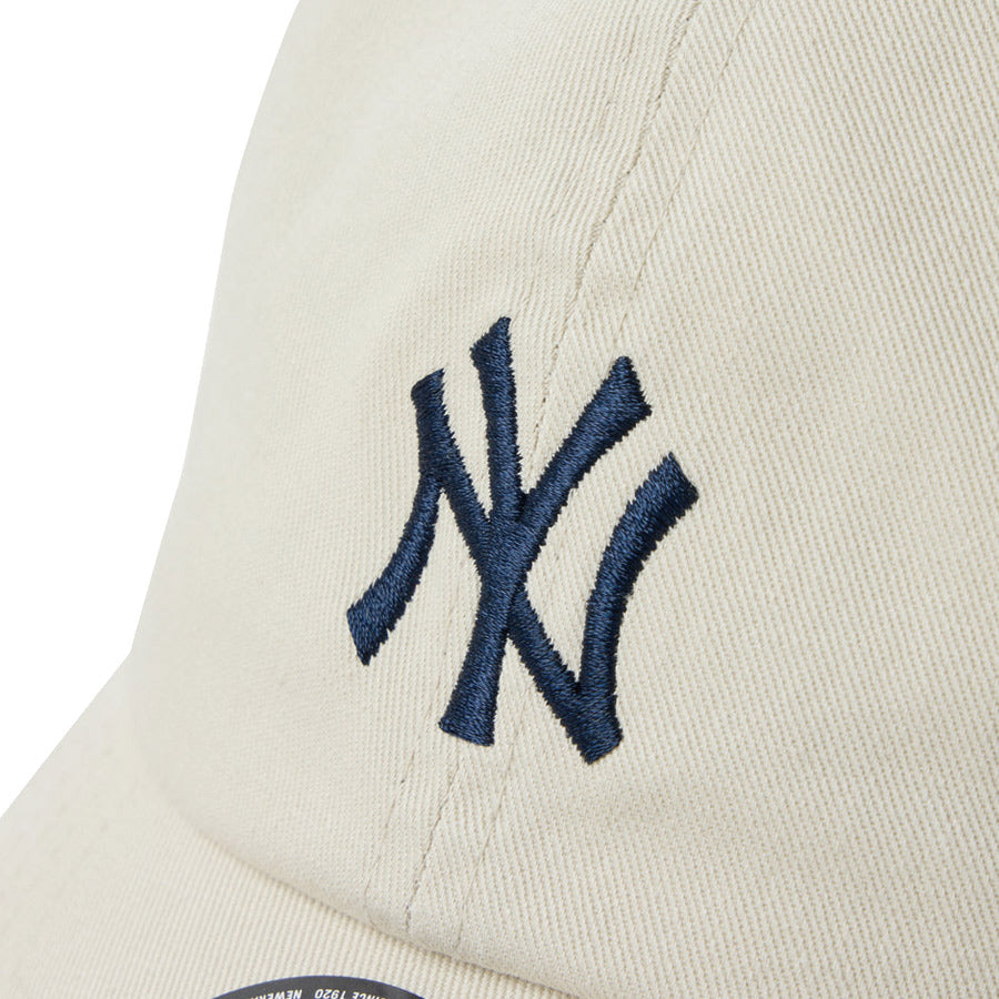 NEW ERA ヤンキース ロゴ刺繍 ストーン