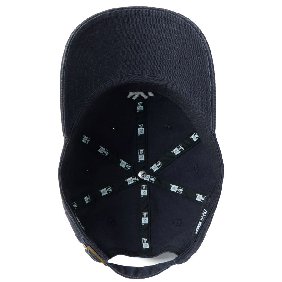 NEW ERA キャップ ツバ裏 ネイビー