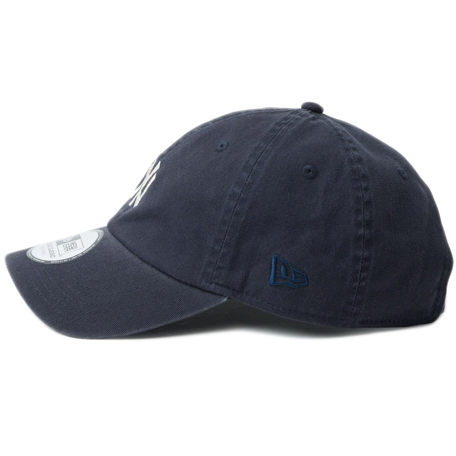 NEW ERA ヤンキース キャップ ネイビー 左側面