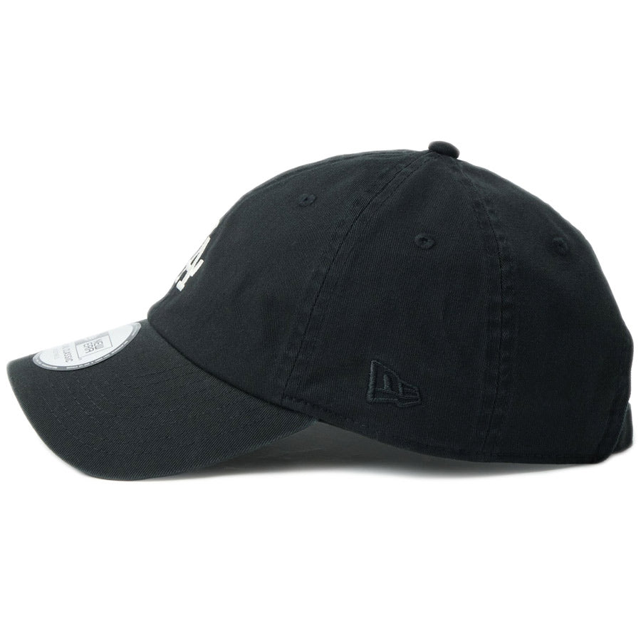 NEW ERA キャップ ドジャース ブラック 左側面