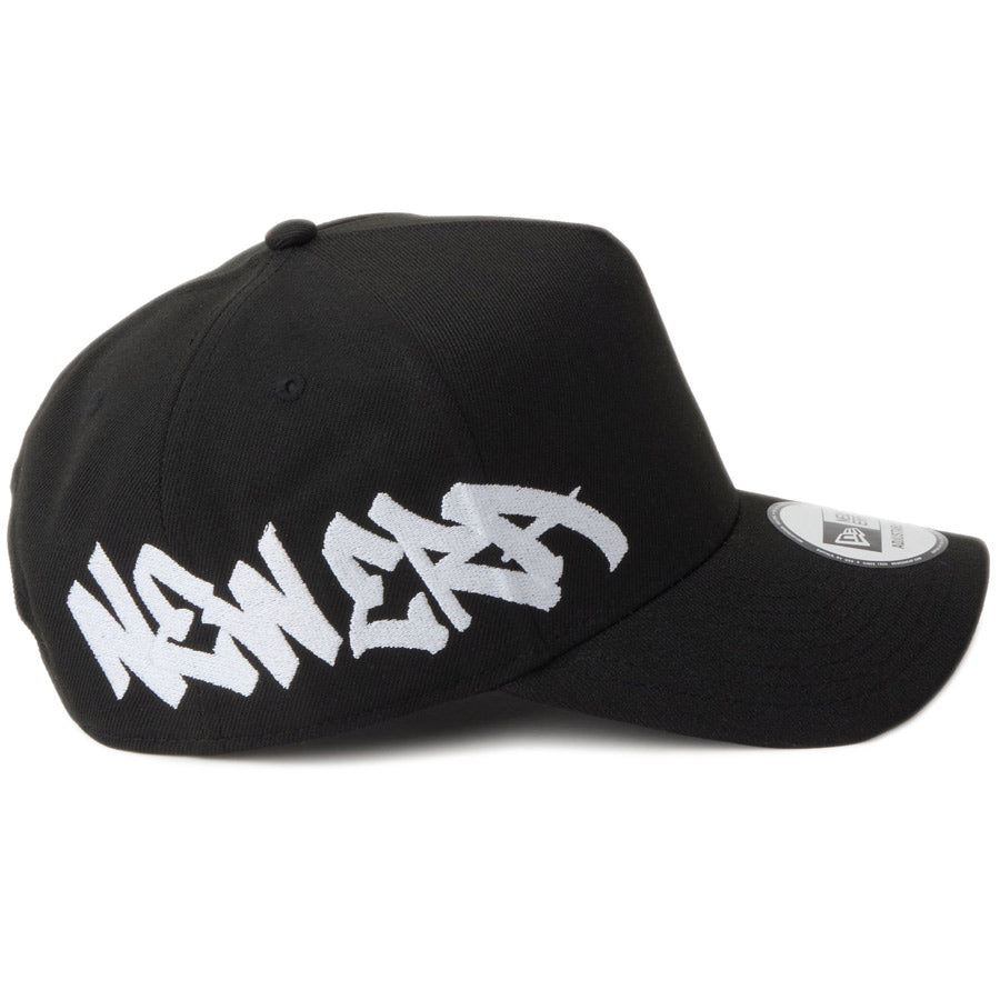 NEW ERA（ニューエラ）9FORTY A-Frame Essential Tagging ブラック サイドロゴ