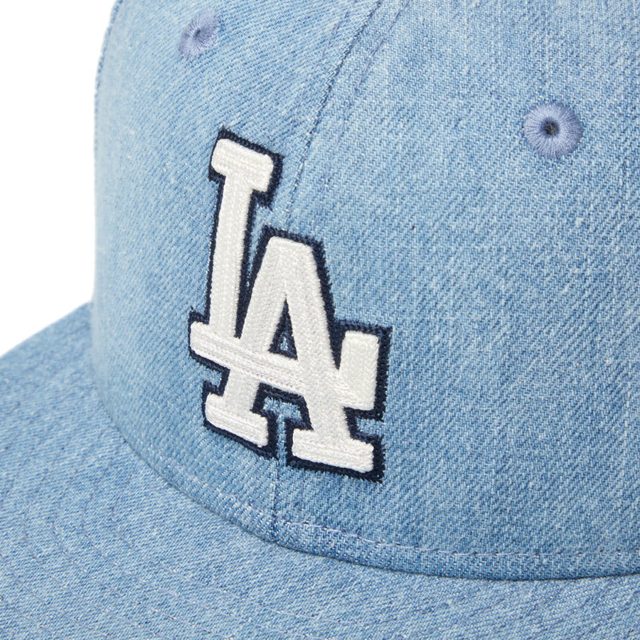 NEW ERA（ニューエラ）Youth 9FIFTY Denim ドジャース ロゴ刺繍
