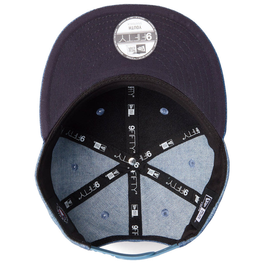 NEW ERA（ニューエラ）Youth 9FIFTY Denim キャップ裏側