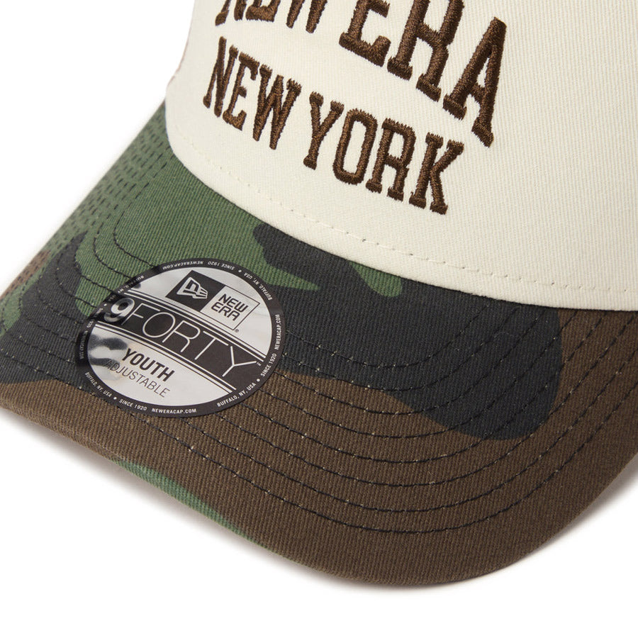 NEW ERA キャップ バイザー ウッドランドカモ