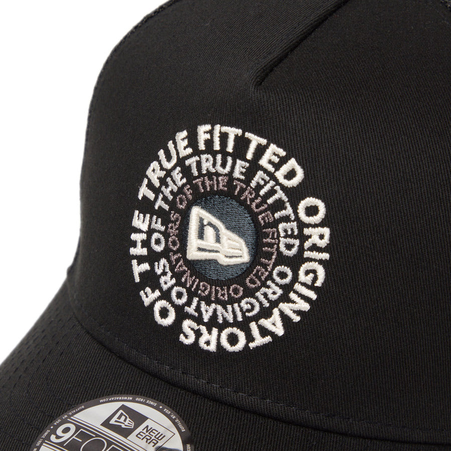 NEW ERA Circle OOTTF ロゴ刺繍 ブラック