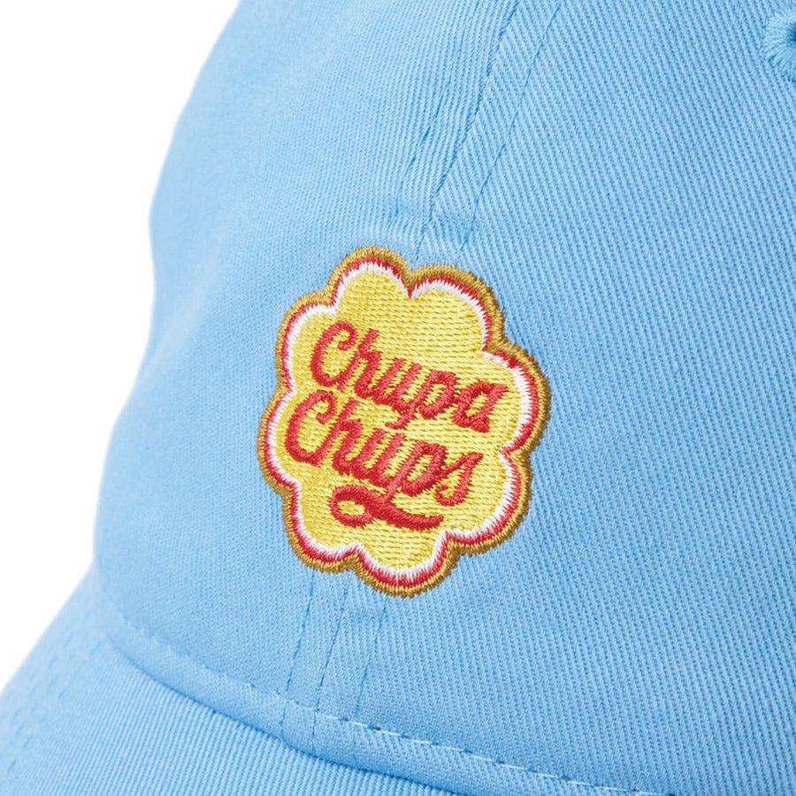 NEW ERA Chupa Chups ロゴ刺繍 スカイブルー
