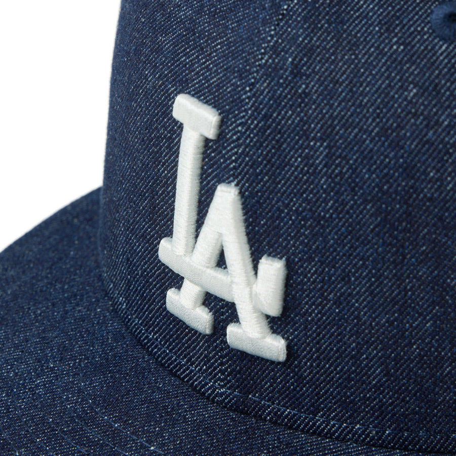 NEW ERA（ニューエラ）9FIFTY ドジャース デニムキャップ インディゴ