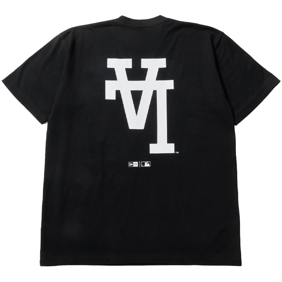 NEW ERA ドジャース Tシャツ ブラック 背面