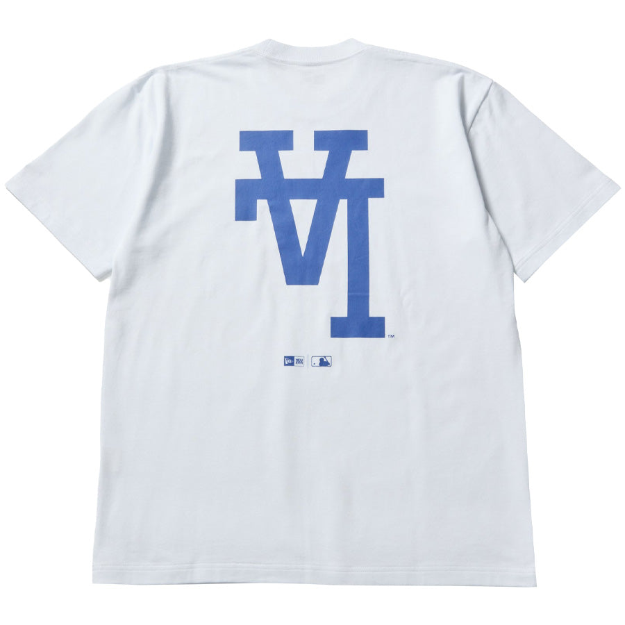 NEW ERA ドジャース Tシャツ ホワイト 背面