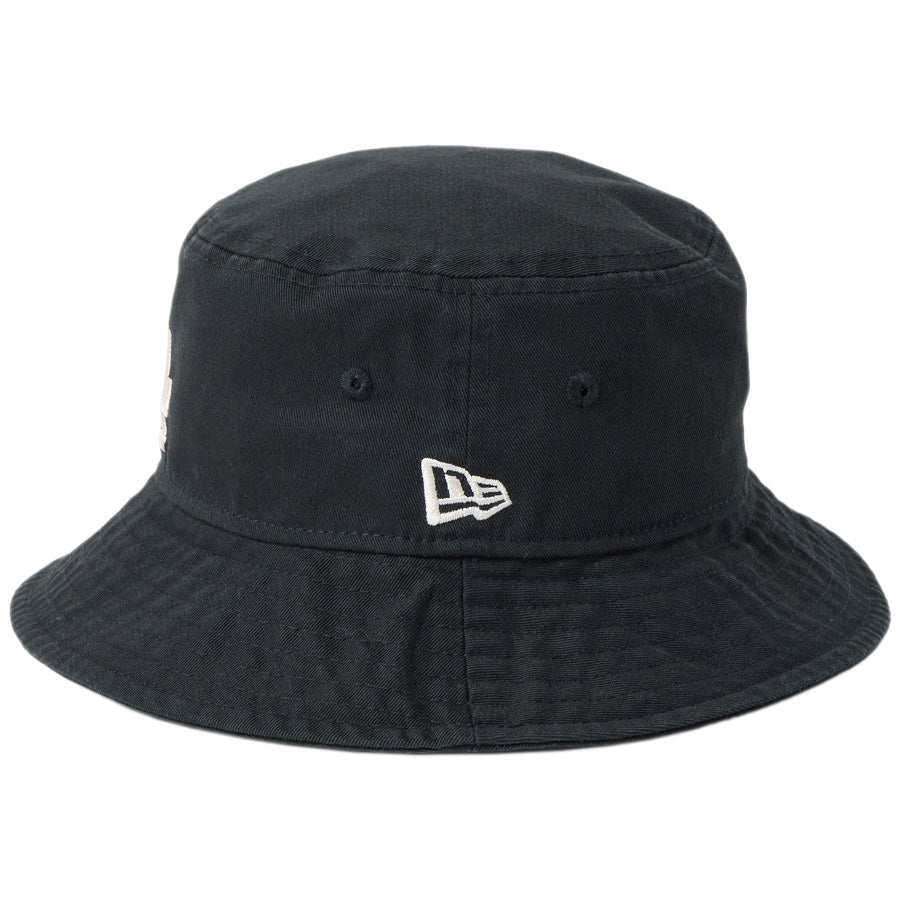 NEW ERA キッズ バケット01 フラッグロゴ刺繍ディテール