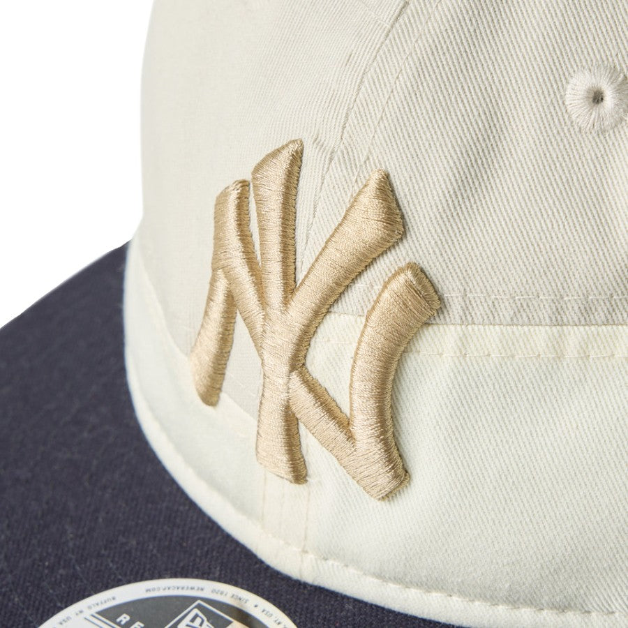 NEW ERA RC 9FIFTY ヤンキース フロントロゴ刺繍ディテール