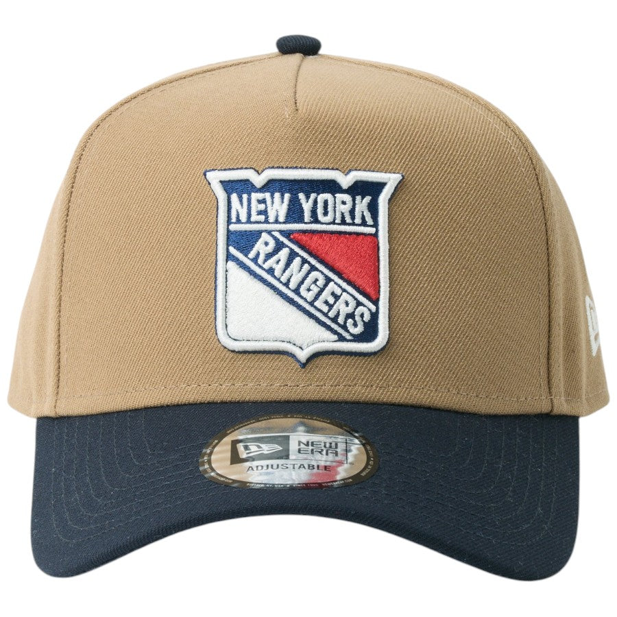 NEW ERA 9FORTY A-Frame NHL レンジャーズ 正面デザイン