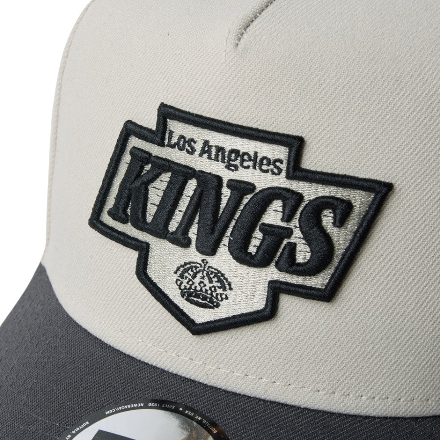 NEW ERA NHL ロサンゼルス・キングズ フロントロゴ刺繍ディテール