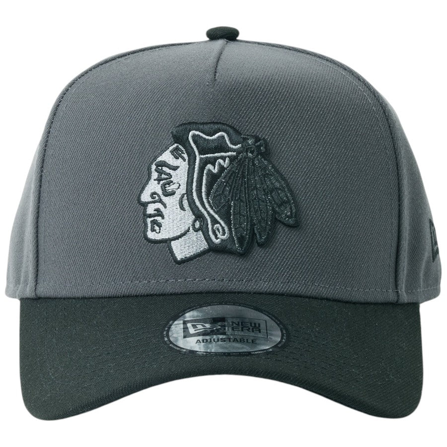 NEW ERA 9FORTY A-Frame NHL シカゴ・ブラックホークス 正面デザイン