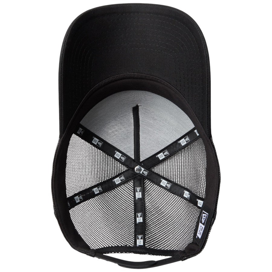 NEW ERA 9FORTY A-Frame 裏側ディテール ブラック ブラック