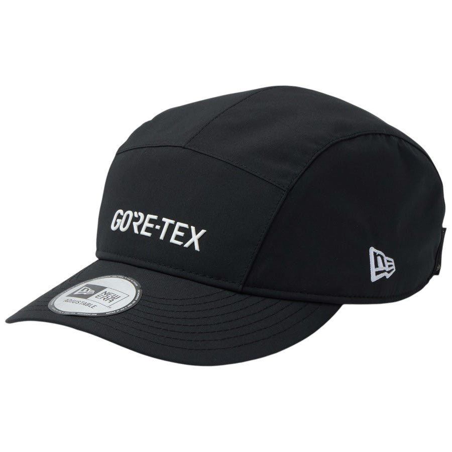 NEW ERA ジェットキャップ ゴアテックス ブラック 左斜め