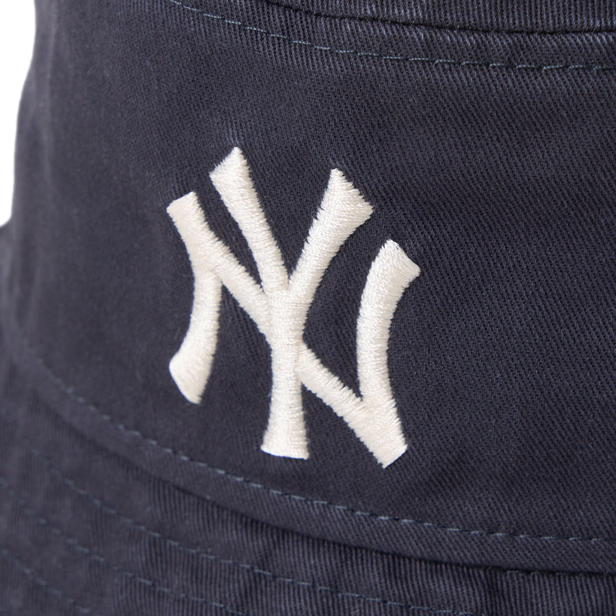 NEW ERA キッズ バケット01 ヤンキース フロントロゴ刺繍