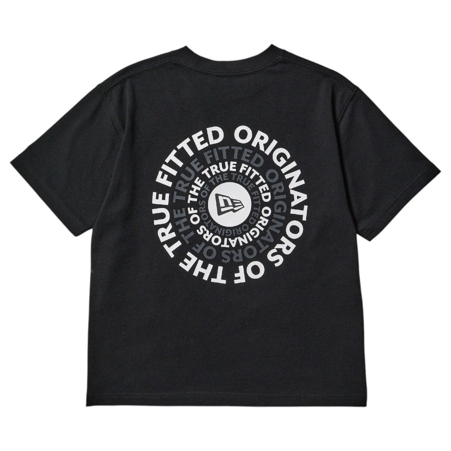 NEW ERA キッズ Tシャツ ブラック 背面