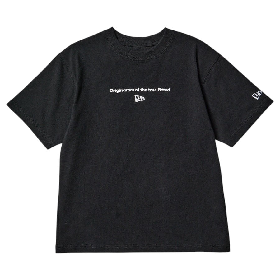 NEW ERA キッズ Tシャツ ブラック 正面