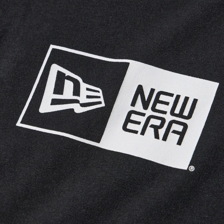 NEW ERA ボックスロゴ プリント ブラック