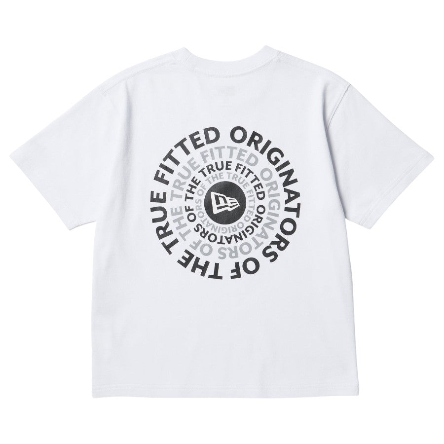 NEW ERA キッズ Tシャツ ホワイト 背面