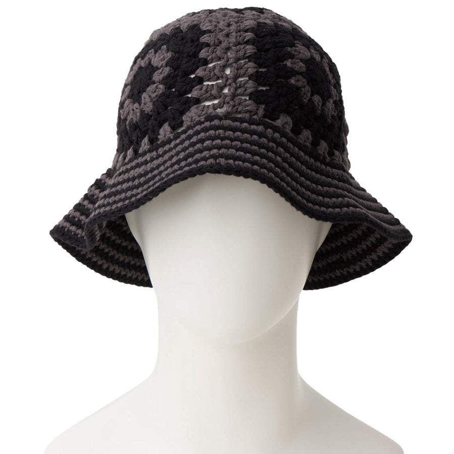 NEW ERA（ニューエラ） クロシェニットバケット 着用 正面