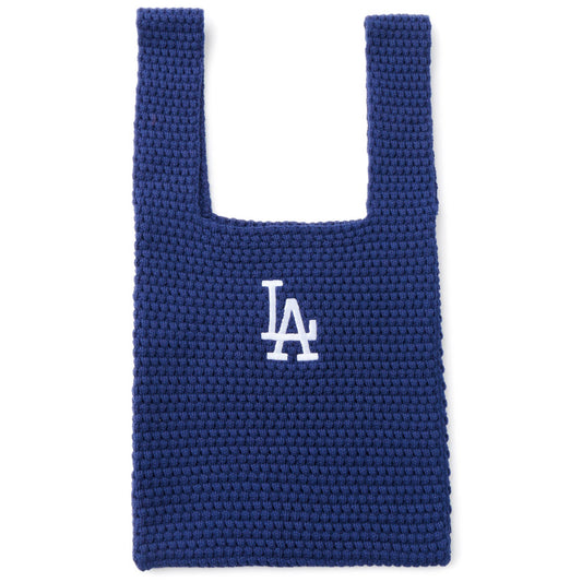 NEW ERA（ニューエラ）ニット トートバッグ ロサンゼルス・ドジャース ダークロイヤル