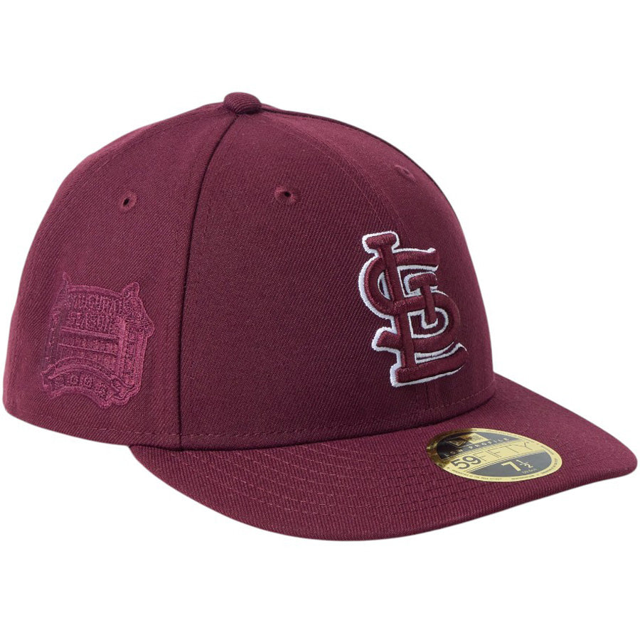 NEW ERA LP59FIFTY カージナルス 右斜め フローステッドバーガンディー