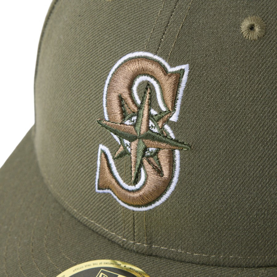 NEW ERA マリナーズ フロントロゴ刺繍