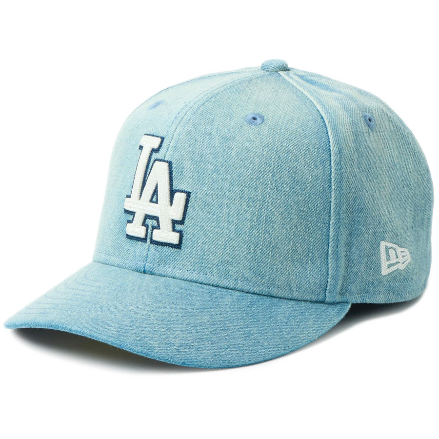 NEW ERA（ニューエラ）PC 59FIFTY ドジャース Chain Stitch ウォッシュドデニム キャップ