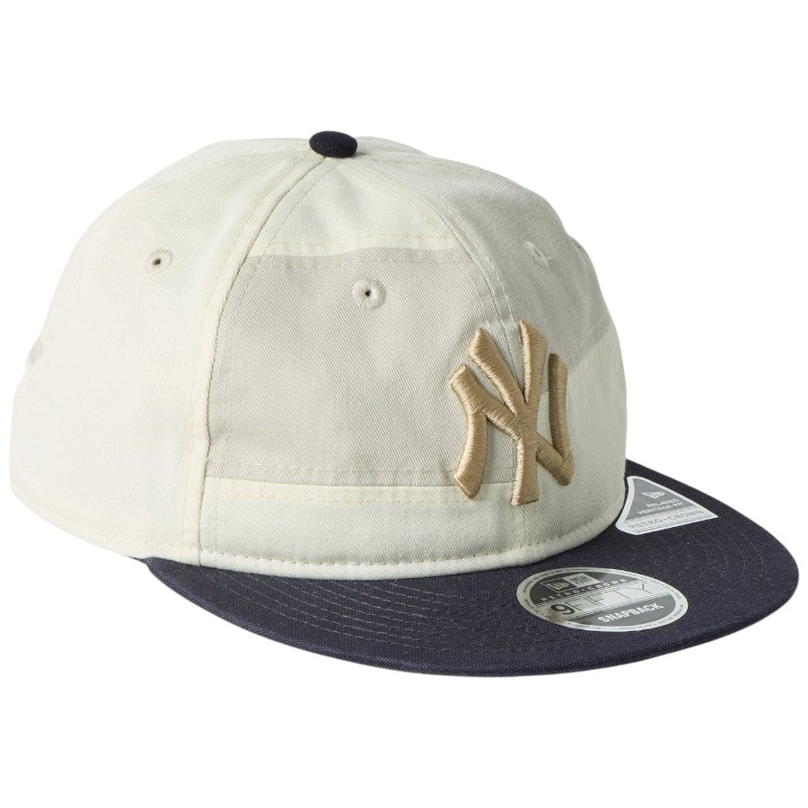 NEW ERA RC 9FIFTY ヤンキース Patchwork キャップ 右斜めデザイン
