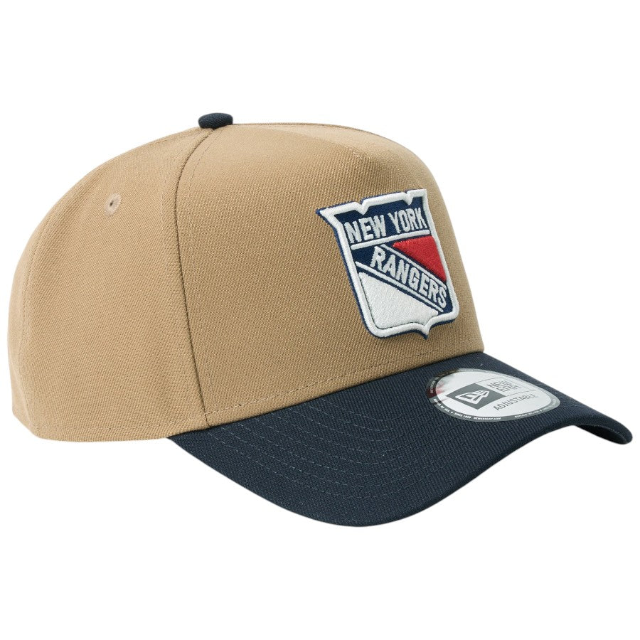 NEW ERA 9FORTY A-Frame NHL レンジャーズ 右斜めデザイン