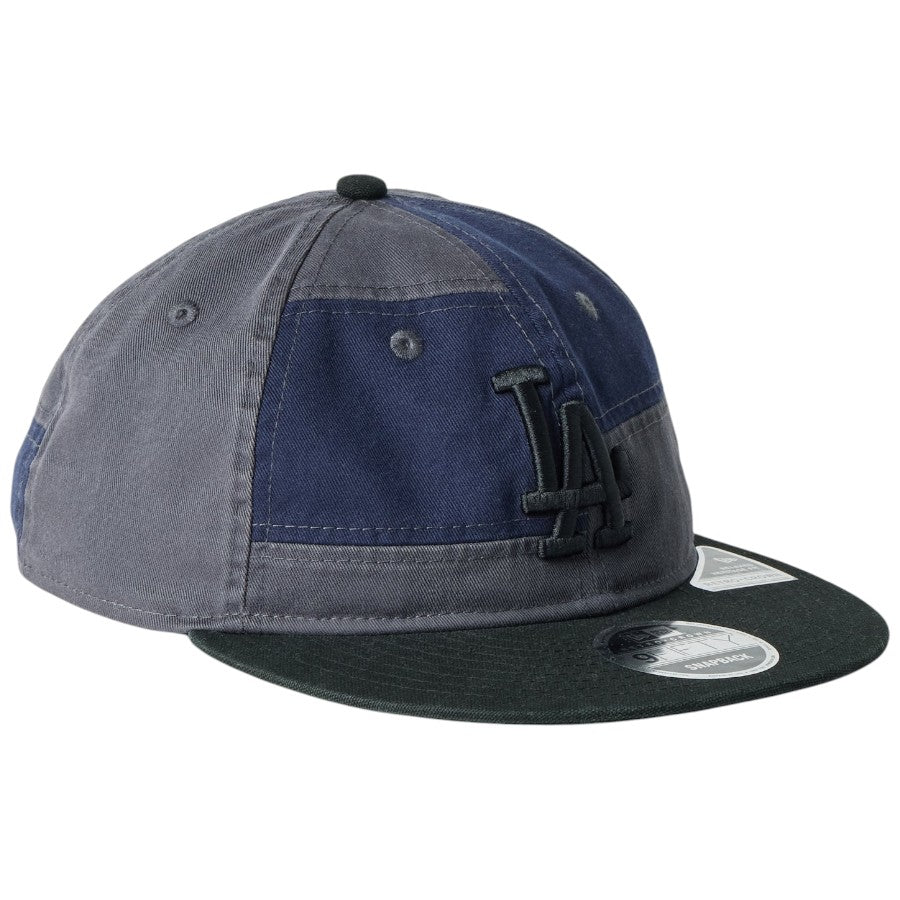 NEW ERA RC 9FIFTY ドジャース Patchwork キャップ 右斜めデザイン