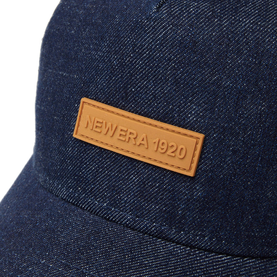 NEW ERA（ニューエラ）ラバーパッチ ディテール インディゴ