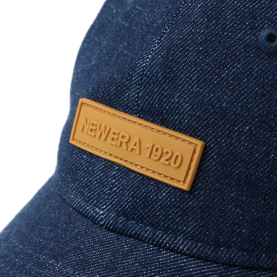 NEW ERA（ニューエラ） ラバーパッチ ロゴ ディテール インディゴ