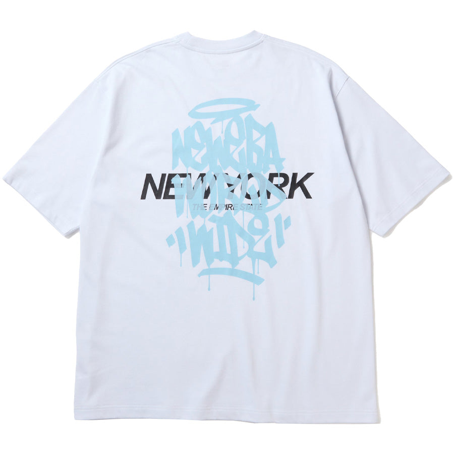 NEW ERA Tagging Tシャツ ホワイト 背面