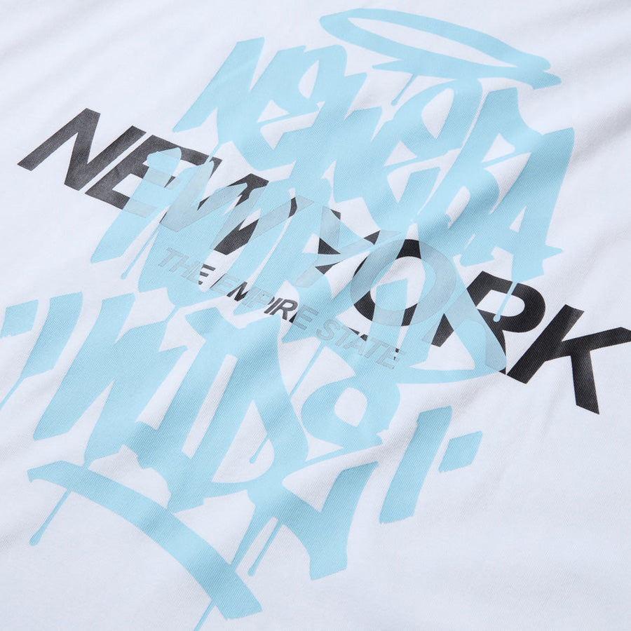 NEW ERA バックプリント ホワイト ディテール