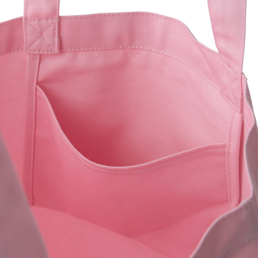 NEW ERA トートバッグ 内側ポケット ピンク