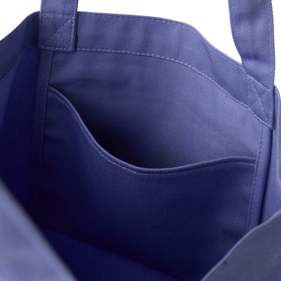 NEW ERA トートバッグ 内側ポケット ラベンダー